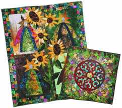 garden inspired quilts